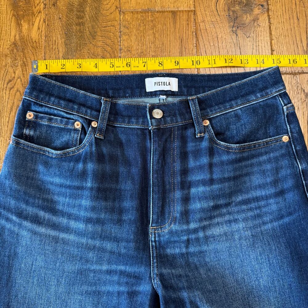 Pistola High Rise Bootcut Jeans Dark Wash Women's Sz 29 P00016088QN GRNWH - Picture 3 of 7
